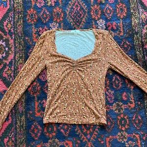 BP Floral Long Sleeve